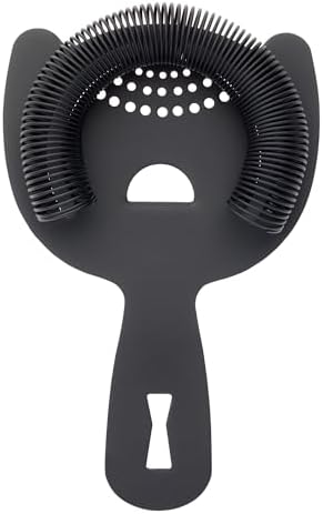 Barfly Heavy Duty Spring Bar Strainer, Matte Black