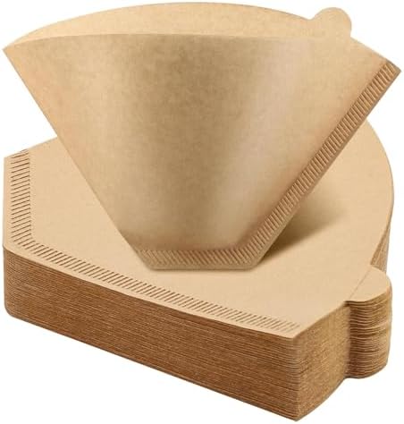 100 Count #4 Cone Coffee Filters 8-12 Cup Compatible with Ninja Maker