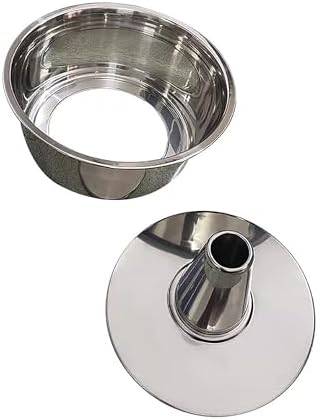 Fox Run Angel Food Cake Pan, Stainless Steel, Removable Bottom, 10" x 5"