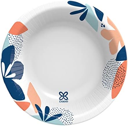 Dixie Small Paper Bowls, 10 Oz, Microwave-Safe, Soak-Proof, Disposable Bowls Great For Snacks, Dessert, And Light Lunch Meals, 72 Count (Pack of 6)