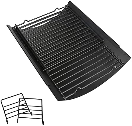 Uniflasy 15.75" - 27.56" Adjustable Ash Pan Replacement for Chargriller 5050 1224 5072 5650 2121 E1224 3001 5252 2123 1324, Fit Oklahoma Joe's, Royal Gourmet, Charbroil Replacement Part Grill Grate