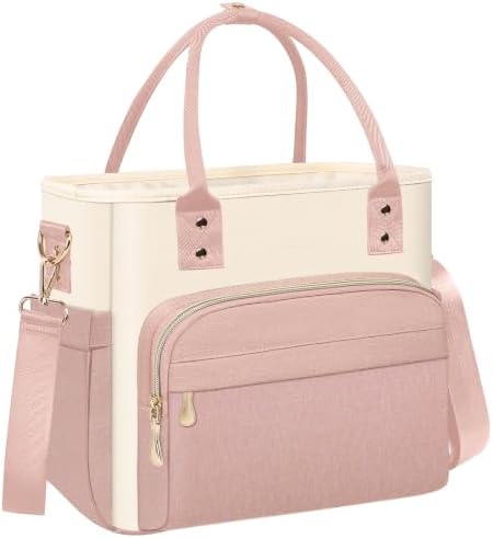 MIYCOO Insulated Lunch Bag Women, Large Tote Lunch Box for Work, 18L