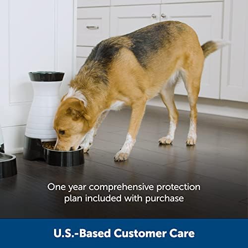 PetSafe Healthy Pet Food Station, 2 lb Gravity Feeder, Cats & Dogs, Small