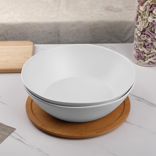 Melamine Serving Bowl, 2 Pack 12 inch Salad Bowls, Fruit bowl