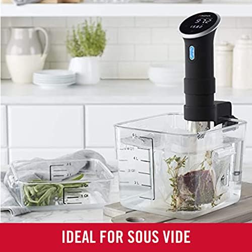 Rubbermaid Commercial Products Square Food Container, 12-Quart, Clear