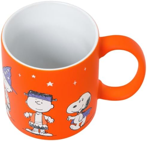 Silver Buffalo Peanuts Halloween Boo Crew Costume, Ceramic Mug, 20oz