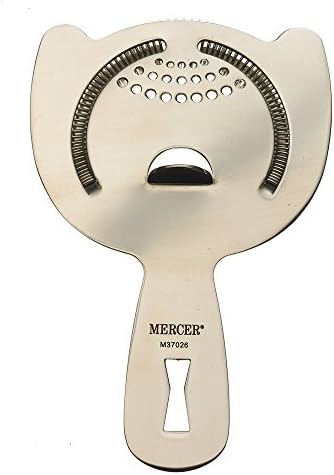 Barfly Heavy Duty Spring Bar Strainer, Stainless Steel