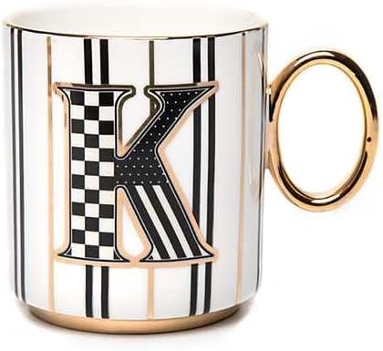 MACKENZIE-CHILDS My Mug, Decorative Ceramic Coffee Mug with Handle, K
