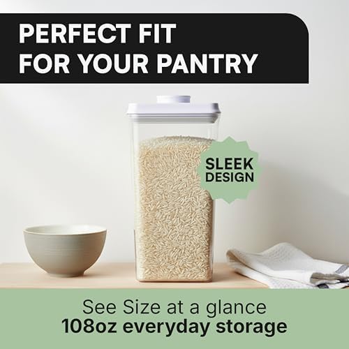 Bop Top Airtight Food Storage Containers | Pop-Top Lid | 13.5 Cups / 108 Oz