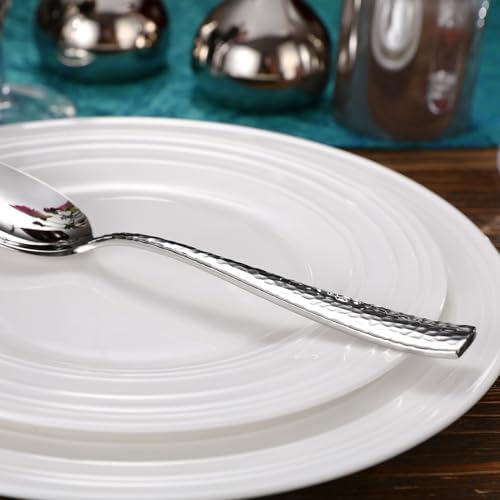 KEAWELL Premium Louis Hammered Utensil Set (Hostess Serving Utensil Set)