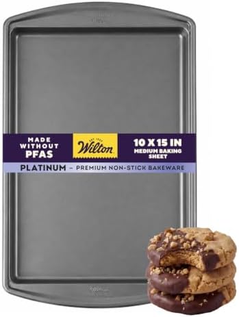 Wilton Platinum Non-Stick Baking Sheet, Made Without PFAS, 10 x 15 in.