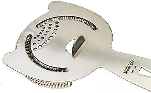 Barfly Heavy Duty Spring Bar Strainer, Stainless Steel