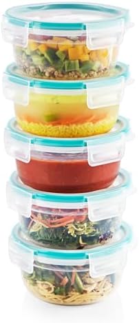 Snapware Plastic Total Solutions (5-Pack, 3.8 Cup) Food Storage Containers