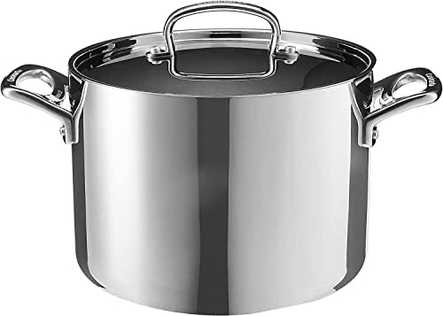 Cuisinart FCT66-22 French Classic Tri-Ply Stainless 6-Quart Stockpot with Cover
