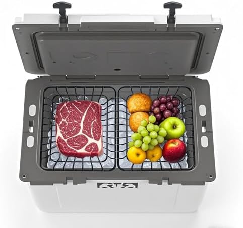 52 qt Cooler Basket Compatible with 52&72 Qt Ultra-Light Rtic Cooler, Compatible with Coleman 54 Qt Steel Belted Coolers