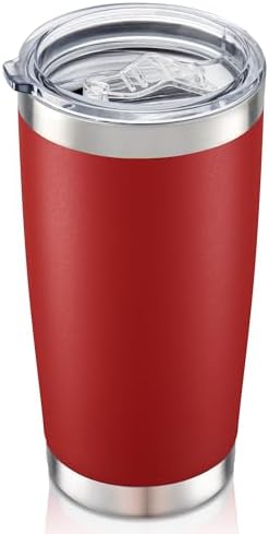 20 oz Tumbler with Lid Stainless Steel Insulated Tumblers, 1 Pack