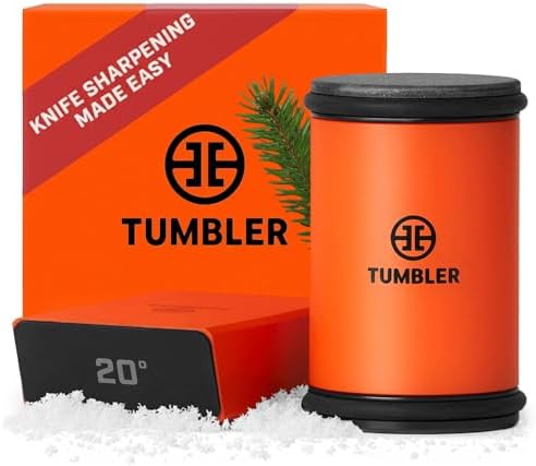 TUMBLER Pro Rolling Knife Sharpener™ (Orange)