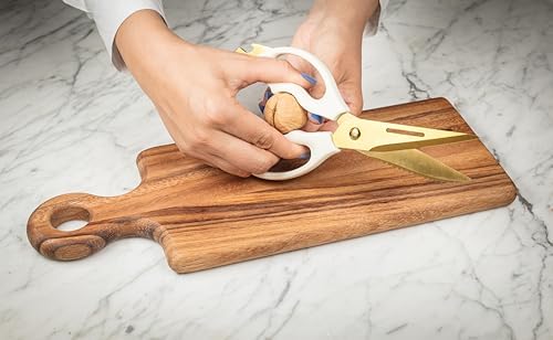 Abbott Collection Multi Purpose Kitchen Shears - Gold/Ivory