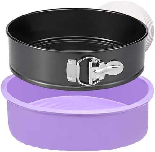 Springform Pan 9 Inch Nonstick Cheesecake Pan with Protector