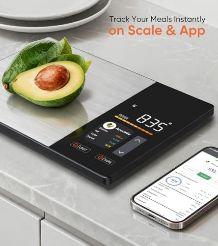 Food Scale with Nutritional Calculator, TFT Display, Track 23 Nutrients