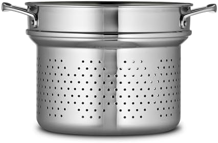 Tramontina Signature Stainless Steel Pasta Strainer Insert for Pot