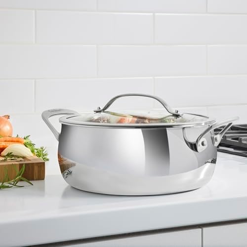 Cuisinart PureClad™ Triple Ply Stainless Steel 4.5 Qt. Dutch Oven w/Cover, PCT3545-24
