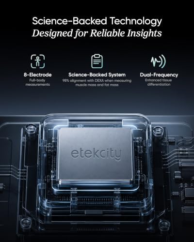 Etekcity WiFi 8-Electrode Smart Scale for Body Weight and Fat