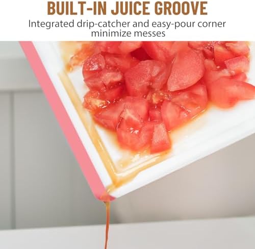 Cutting Board, Extra Large Cutting Boards for Kitchen Chopping Board with Juice Grooves, Kikcoin