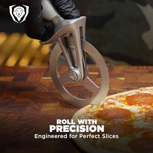 Dalstrong Orbit Razor Pizza Wheel Cutter - HC Stainless Steel
