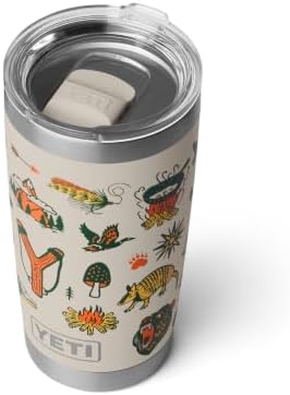 YETI Rambler 20 oz Stainless Steel Vacuum Insulated Tumbler w/MagSlider Lid
