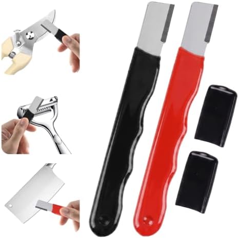 Garden Tool Pruning Shear Blade Sharpener, Kitchen Knife Sharpener