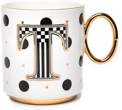 MACKENZIE-CHILDS My Mug, Decorative Ceramic Coffee Mug with Handle, T
