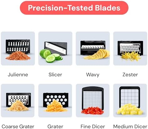 Fullstar Pro Original Vegetable Chopper & Mandoline Slicer Kitchen Gadget