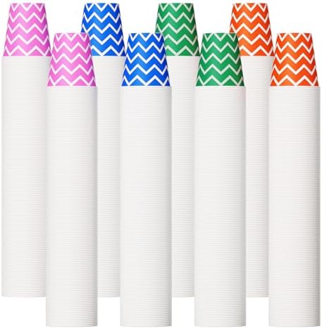 JOLLY PARTY 1000 Pack 5oz Paper Cups, Disposable Small Mouthwash Cups