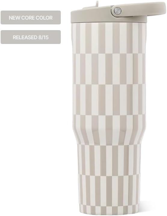 HydroJug Sport 32 oz Insulated Stainless Steel Water Bottle, Latte