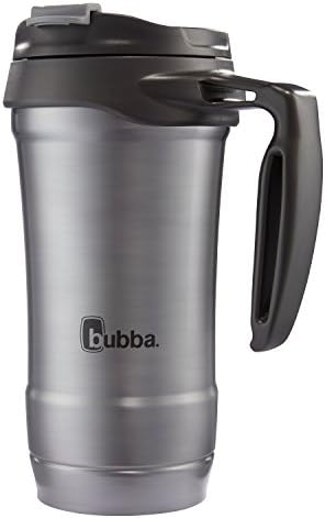 Bubba HERO Vacuum-Insulated Stainless Steel Travel Mug with Handle, 18 oz, Gunmetal