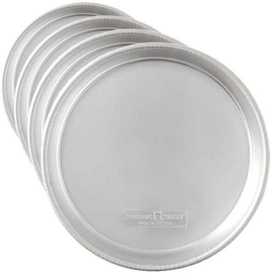 Nordic Ware Naturals Round Cake Pan, 9-Inch (Pack of 4)