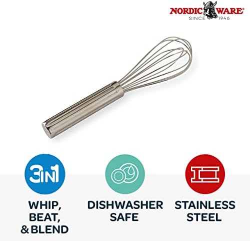 Nordic Ware Small Whisk, 7-Inch, Stainless Steel