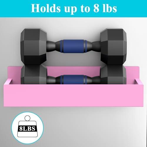 HuggieGems Metal Magnetic Spice Rack for Refrigerator Pink, 4 Pack