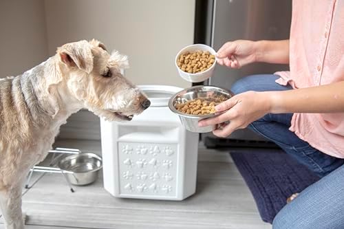 Vittles Vault Vittles Vault Pawprint Food Storage Container + Scoop, 25lbs