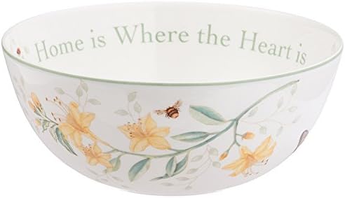 Lenox Butterfly Meadow "Home Is Where The Heart Is" Serving Bowl