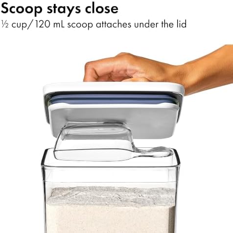 OXO Good Grips 2-Piece Prelabeled POP Container Set with Scoop