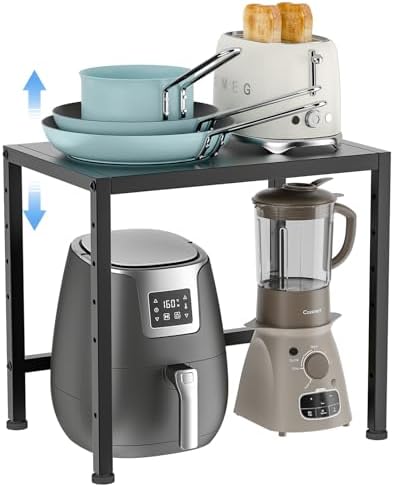 17.3” Metal Storage Shelves,150LBS Heavy Duty Shelving Units For Under Sink