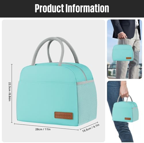 douyadady Lunch Bag&Box Women/Men Insulated&Reusable
