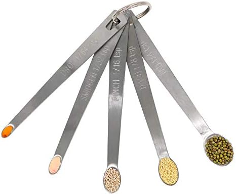 1Pack Mini Measuring Spoon Set, Small Teaspoon for Tiny Measurement