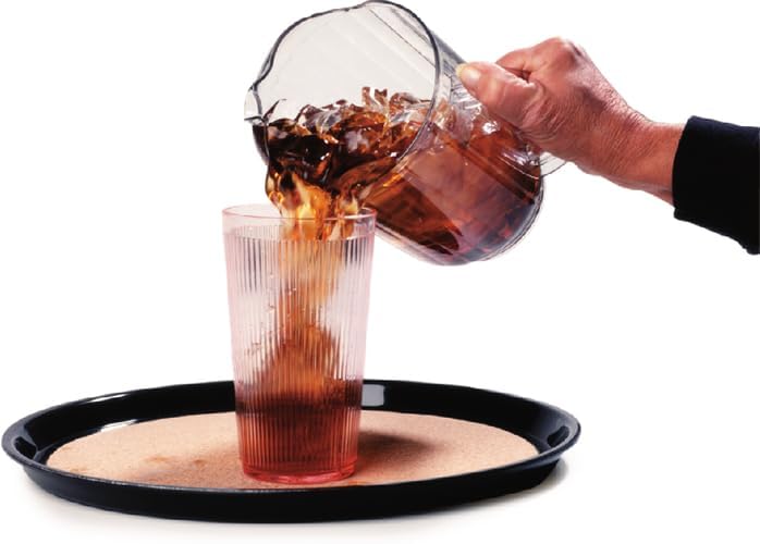Carlisle FoodService Products Versapour Clear Pitcher Tall Pitcher with Window for Restaurants, Catering, Kitchens, Plastic, 60 Ounces, Clear
