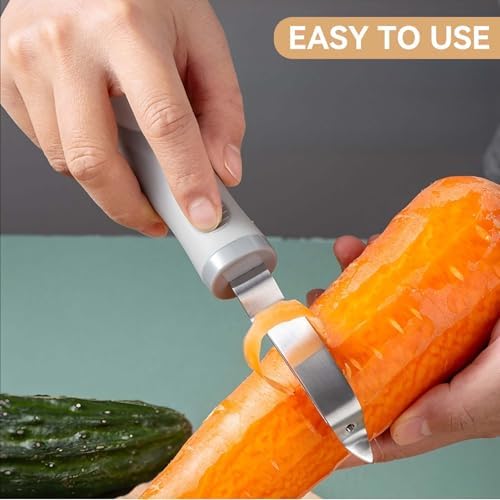 Swivel Vegetable Peeler Ergonomic Stainless Steel for Potato Apple