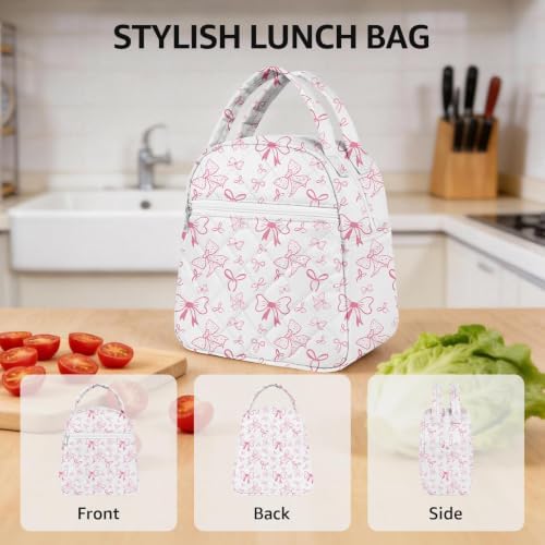 Paquesta Lunch Bag Women Stylish Quilted Lunch Boxes for Adult