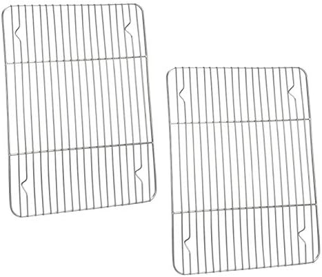 P&P CHEF 4 Pcs Baking Wire Rack for Cooling, 11.6 Inch