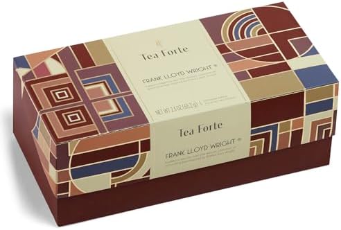 Tea Forte Tea Sampler, 20 Pyramid Infuser Bags, Premium Tea Gift Set